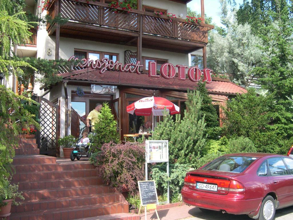Pensjonat Lotos Krynica Morska Exterior photo